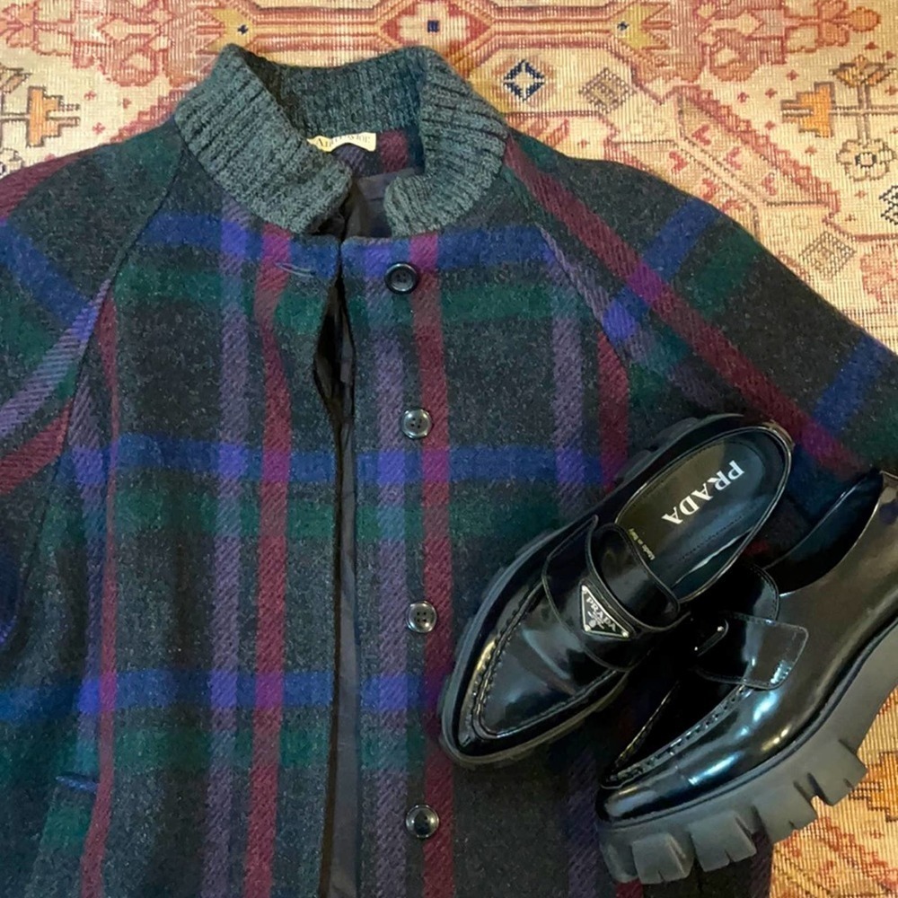 Vintage Ann Taylor wool coat medium